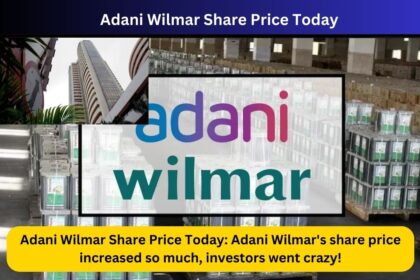Adani Wilmar Share Price Today