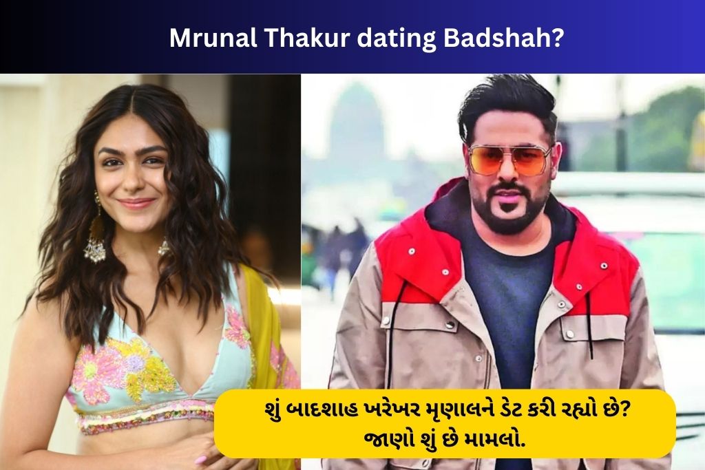 Mrunal Thakur dating Badshah?