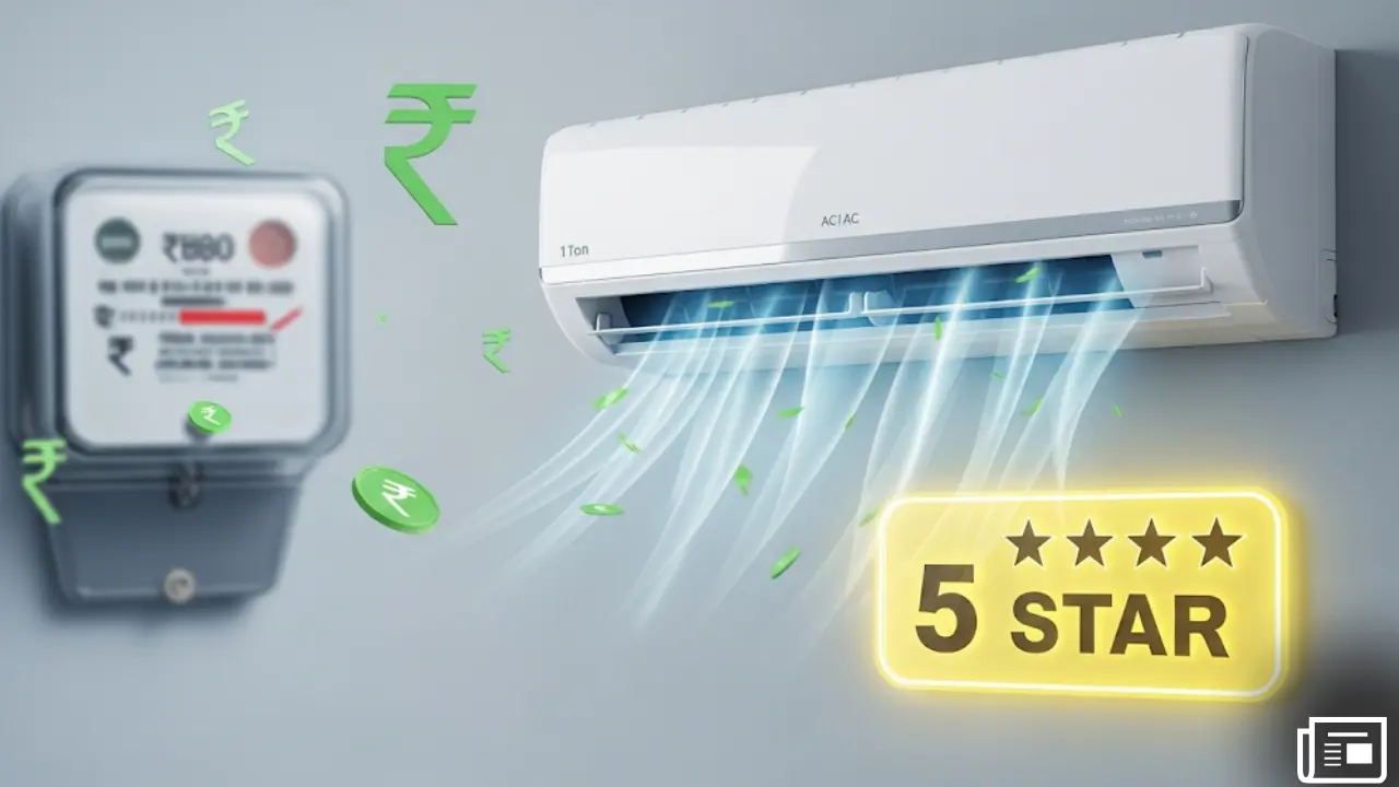 1 Ton Ac 5 Star Power Consumption – 1 Ton 5 Star AC बिजली का बिल कितना घटाता है? जानिए राज!