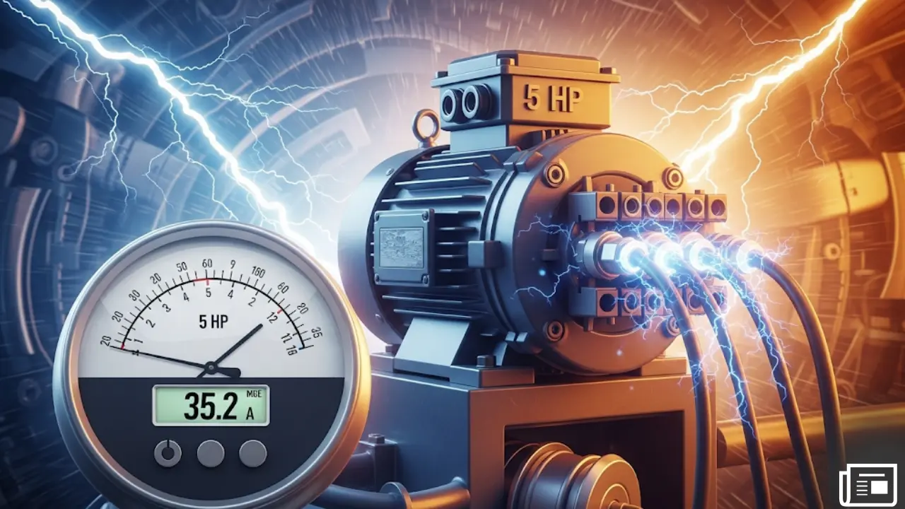 5 Hp Motor Full Load Current – फुल लोड पर 5 HP मोटर कितनी Current खींचती है? सच्चाई यहां है!