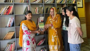 Grandmother-Granddaughter Book Bank of India Unique Feature of Haryana Jind Country