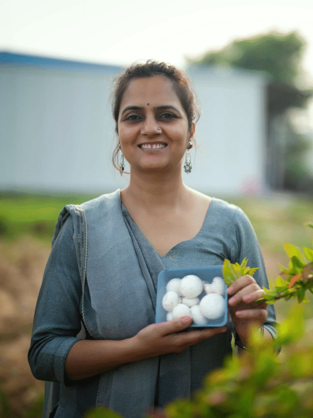 A professor landed in the fields of Haryana and became the 'Mushroom Lady of Haryana'...this is her mantra of success.