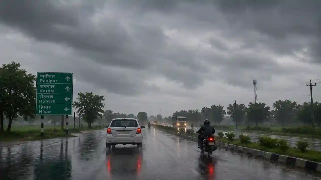 Haryana Ka Mausam : हरियाणा में आज 8 जिलों में बारिश के आसार, 5 जिलों में यलो अलर्ट, फिर बदलेगा मौसम, देखें पूर्वानुमान