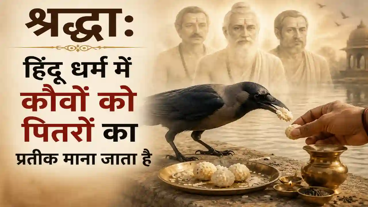 Shraddha : हिंदू धर्म में कौवों को पितरों का प्रतीक माना जाता है
