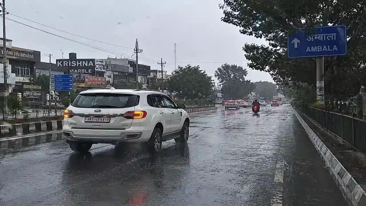 Haryana weather update : हरियाणा में आज 6 जिलों में बारिश, आगे कैसा रहेगा मौसम का मिजाज, देखें पूर्वानुमान