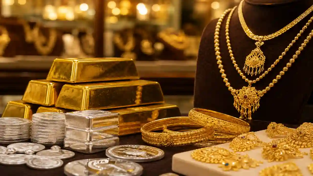 Haryana Gold-Silver Price Update : सोना-चांदी के भावों में आई हल्की गिरावट, जानें यहां हरियाणा में सोना-चांदी के ताजा भाव