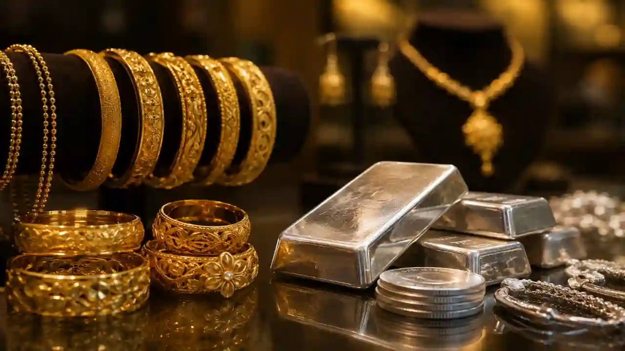 today 5 October Gold Silver rate : सोना-चांदी के रेटों में आई गिरावट, आपके शहर में क्या हैं आज के ताजा भाव, देखें