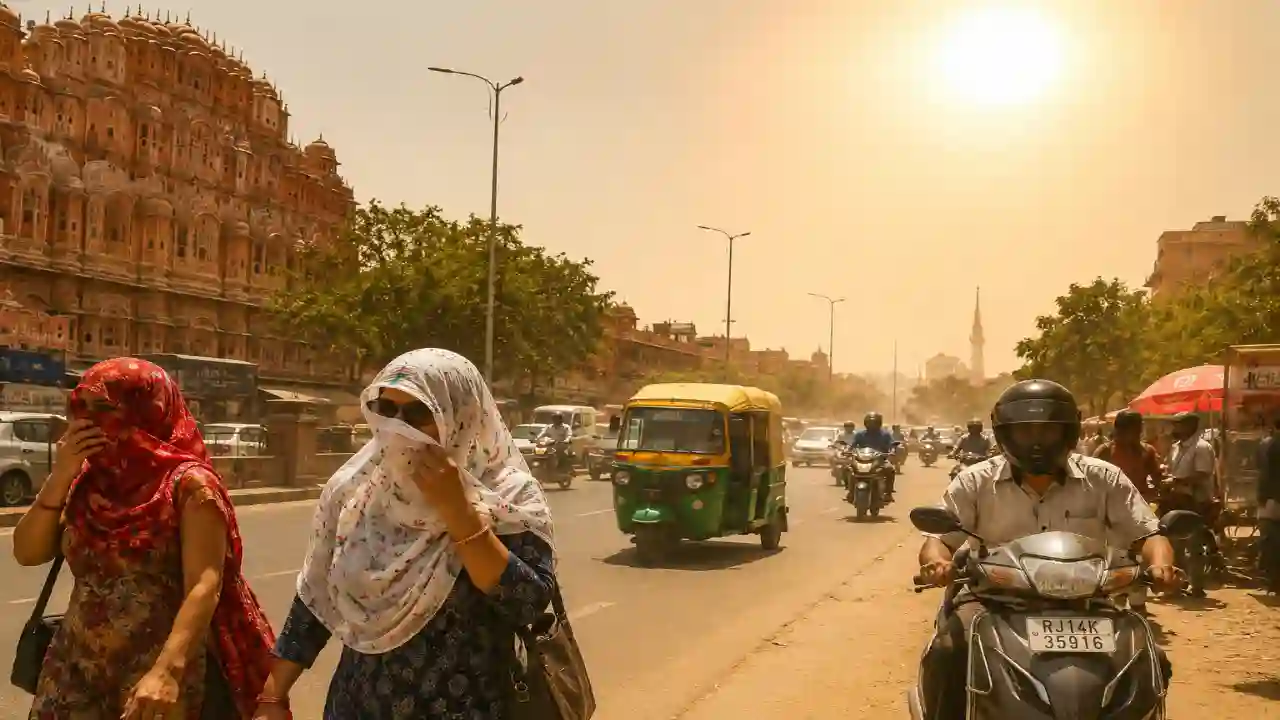 कई इलाकों में लू का असर; kota रहा सबसे गर्म: Rajasthan Season