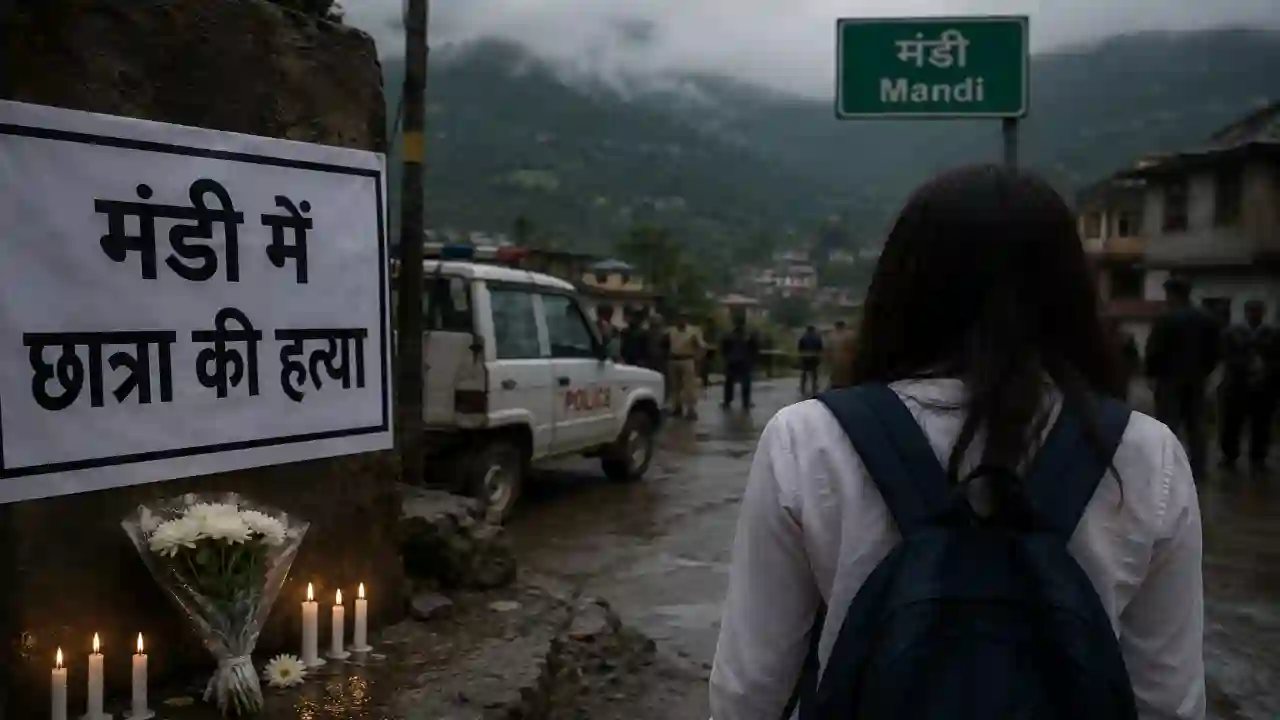 Mandi में छात्रा की हत्या: Himachal Pradesh