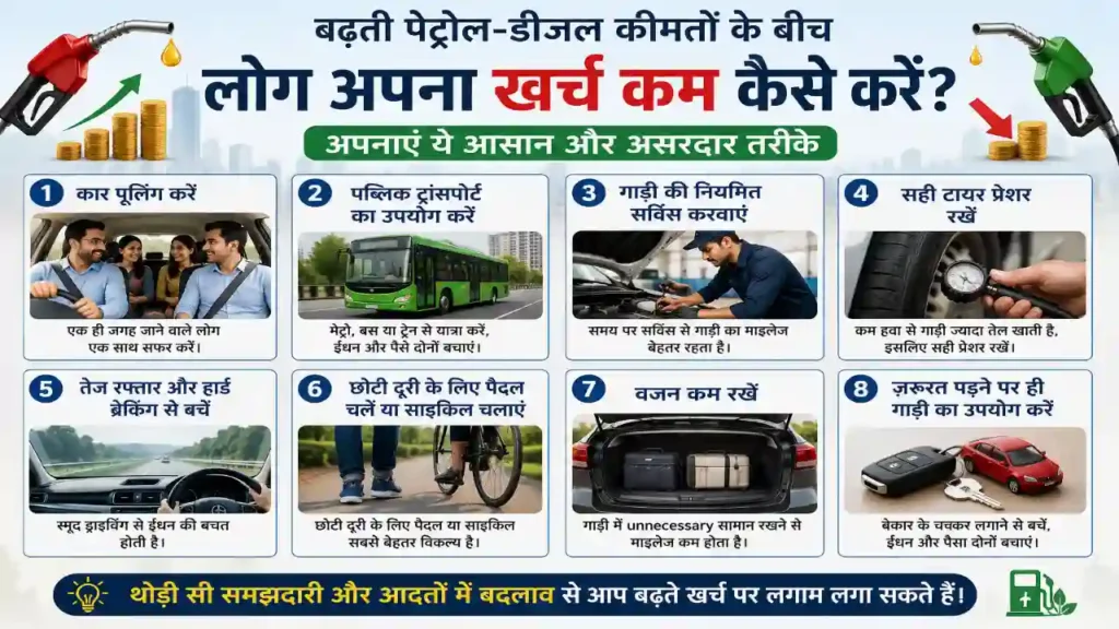 लोग अपना खर्च कम कैसे करें?