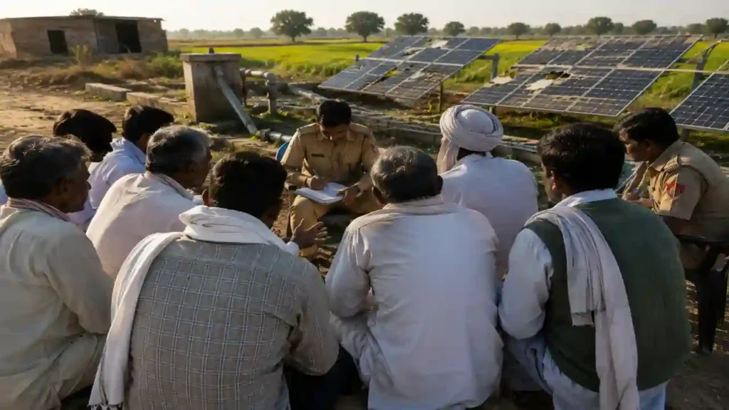 गांव वालों की प्रशासन से मांग