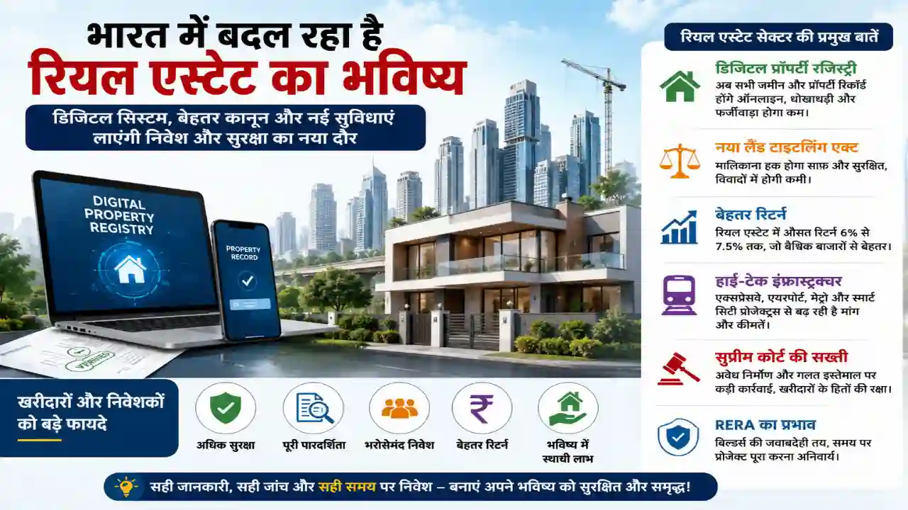 Digital Property Registry से बदलेगा रियल एस्टेट बाजार