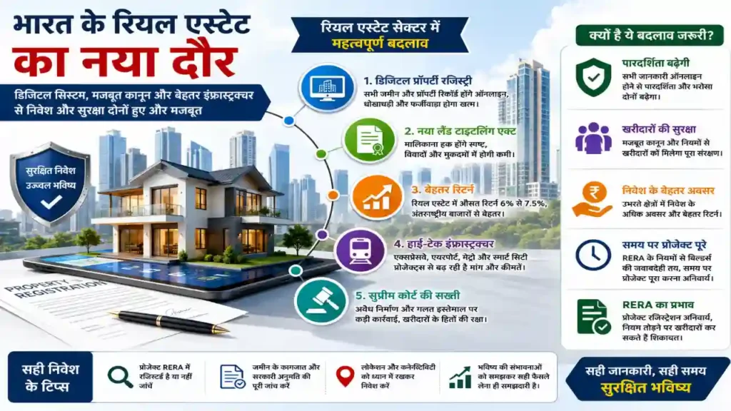 सुप्रीम कोर्ट और RERA के नियमों से बढ़ी खरीदारों की सुरक्षा