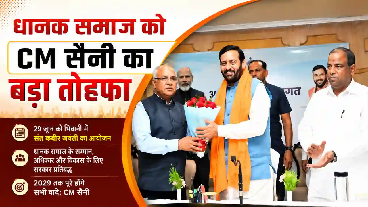 CM सैनी का बड़ा तोहफा: Bhiwani News