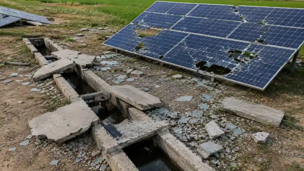 बिजली कटौती और बढ़ते डीजल खर्च के बीच किसान की बड़ी मुश्किल Solar System Hisar News 