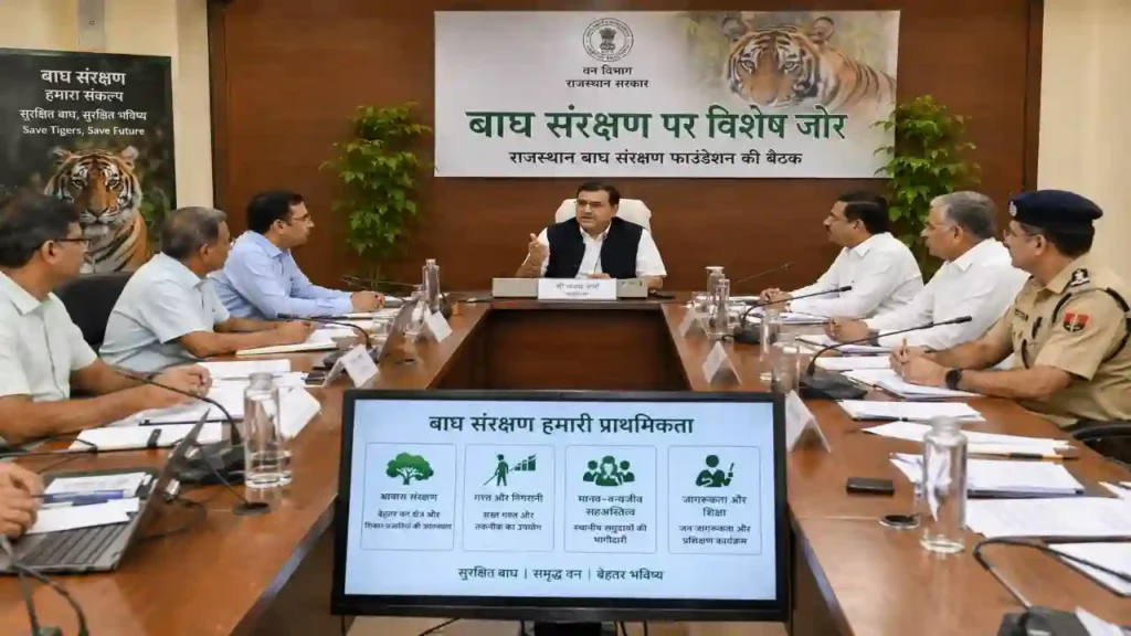 बाघों की सुरक्षा पर विशेष ध्यान Rajasthan Forest Department