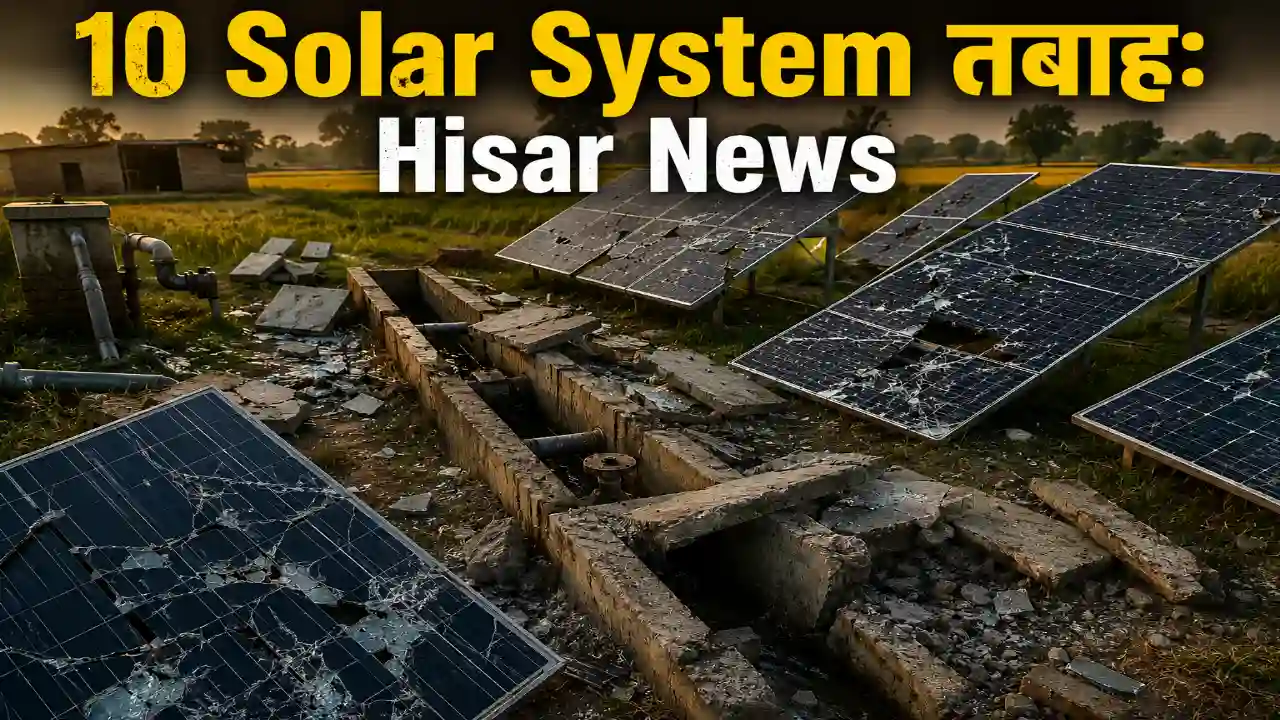 10 Solar System तबाह: Hisar News