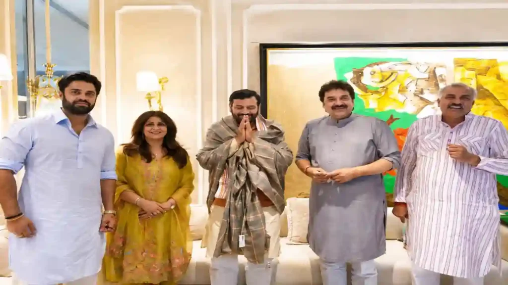 A meeting today at the house of BJP leader Kuldeep Bishnoi