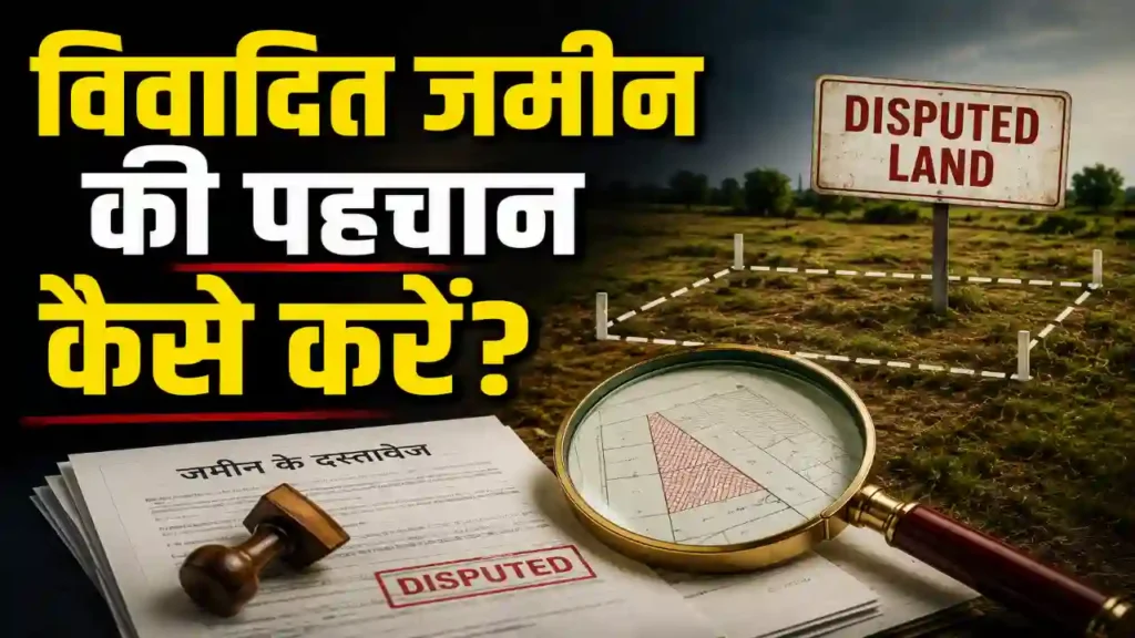 विवादित जमीन की पहचान कैसे करें?