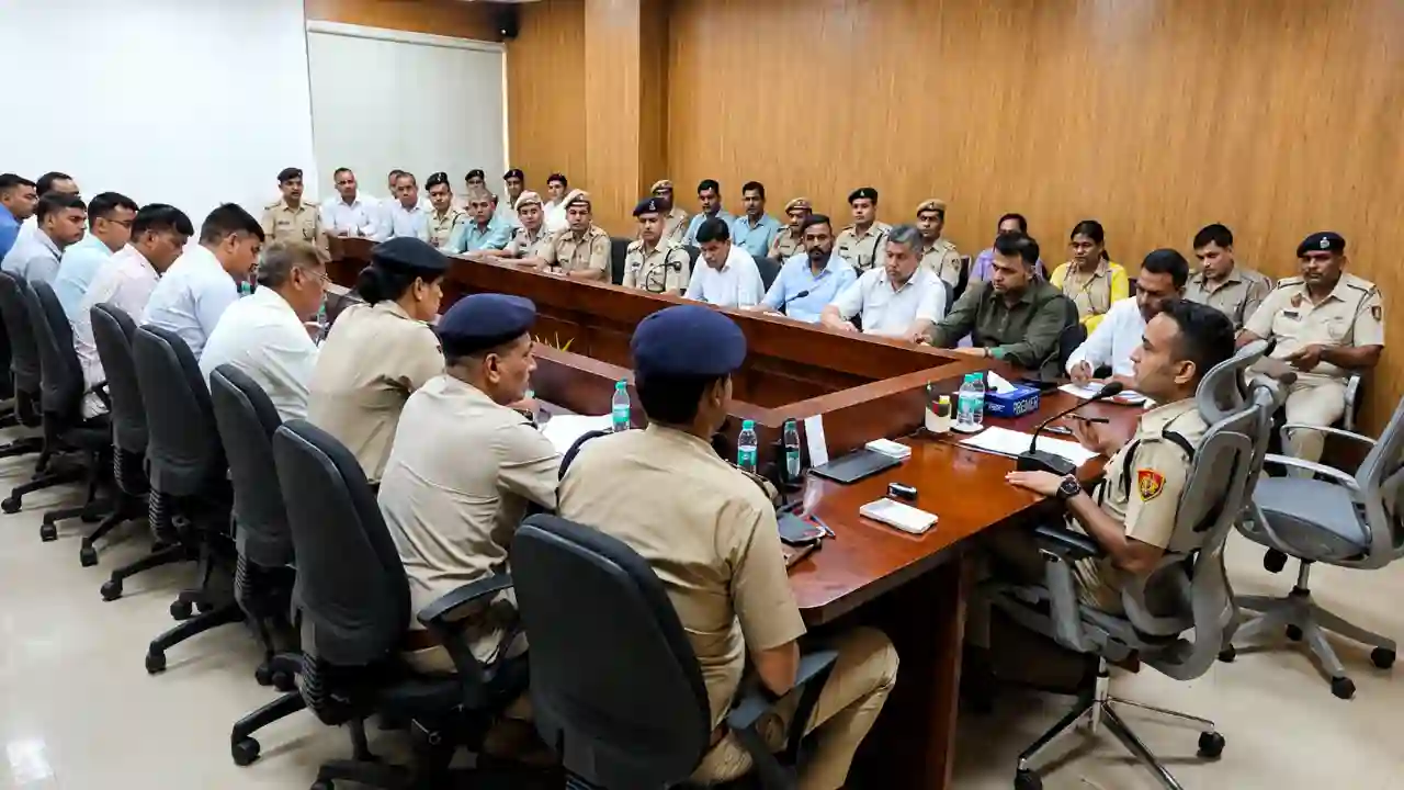 Hisar SP Meeting: पुलिस परिसरों की स्वच्छता पर जोर