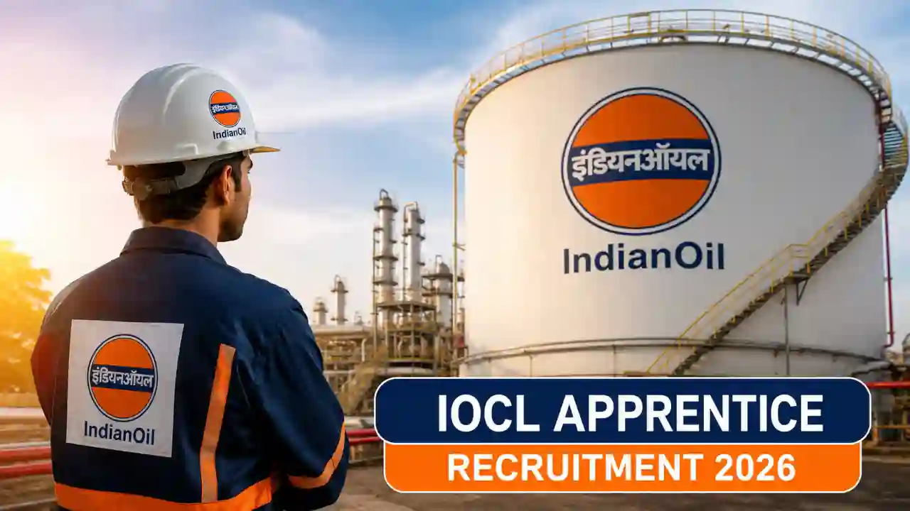 IOCL Apprentice Recruitment 2026 में 1,624 अप्रेंटिस पदों पर भर्ती