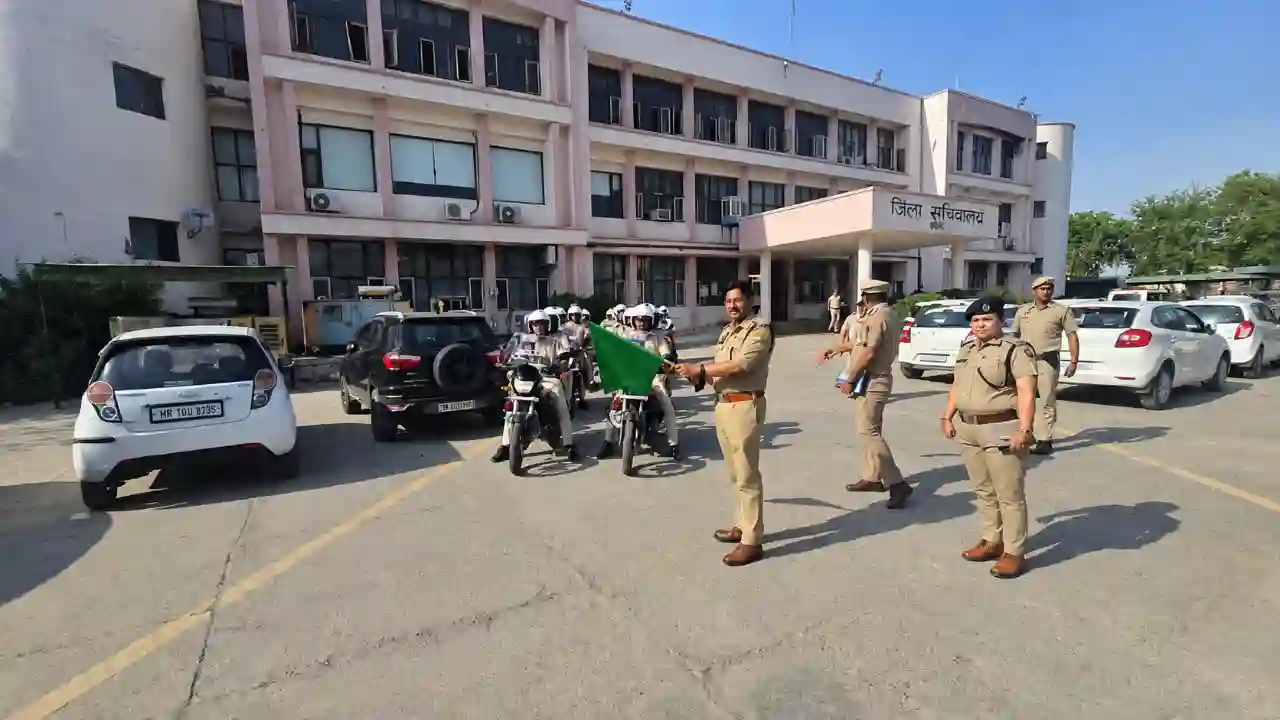 Home Page Hansi Police Update: डायल 112 के लिए मिले 10 नए राइडर वाहन
