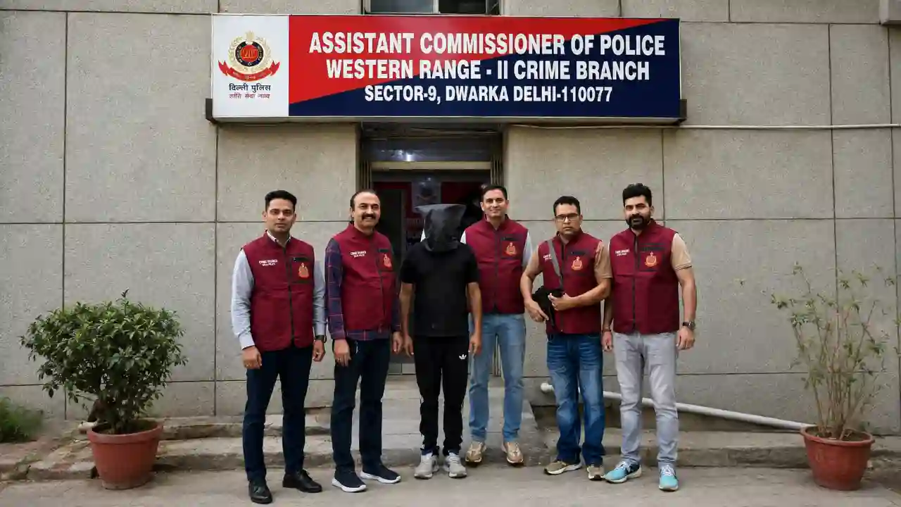 Home Page Delhi Crime Branch: ₹2 करोड़ की रंगदारी मामले में आरोपी गिरफ्तार