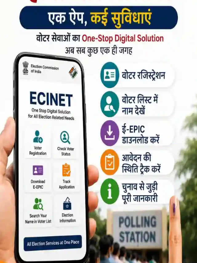 ECINET App: 10 करोड़+ डाउनलोड के बाद वोटर्स के लिए बना चुनावी सेवाओं का वन-स्टॉप प्लेटफॉर्म