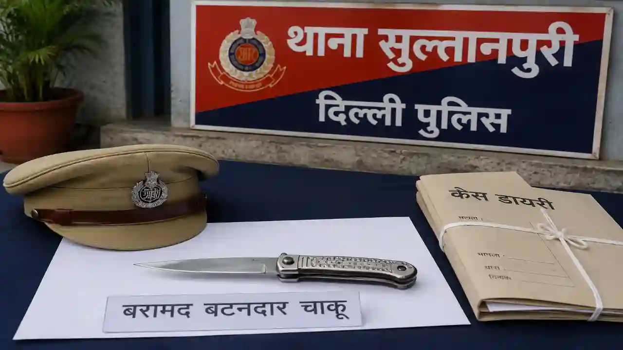 Home Page Sultanpuri Police: बटनदार चाकू के साथ 33 मामलों में आरोपी BC गिरफ्तार